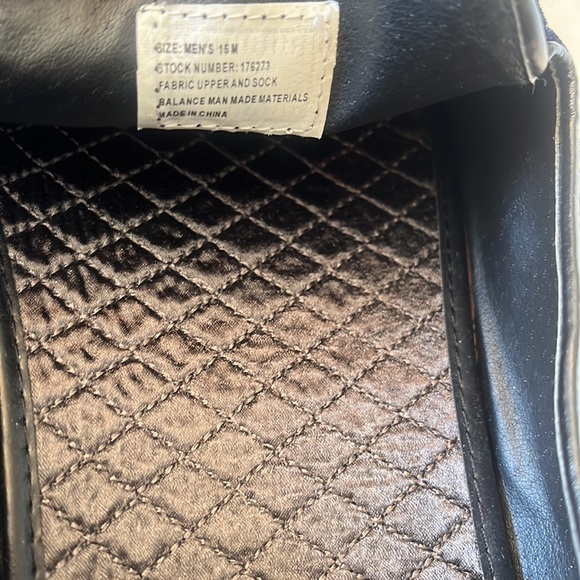 Giorgio Brutini Navy Quilted Velour SlipOns Size 15 - Picture 6 of 7